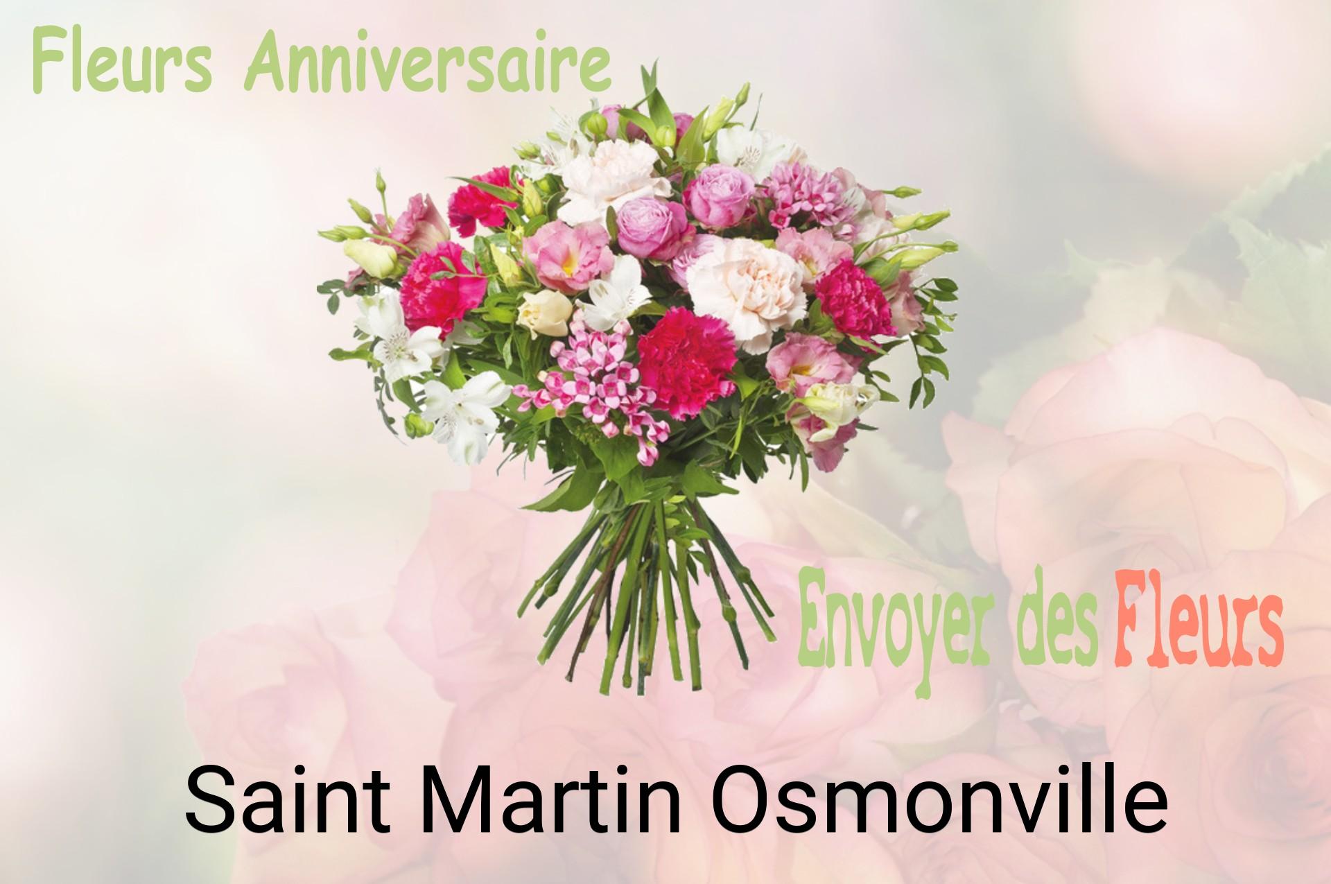 Bouquet de fleurs d’anniversaire livré à Saint-Martin-Osmonville
